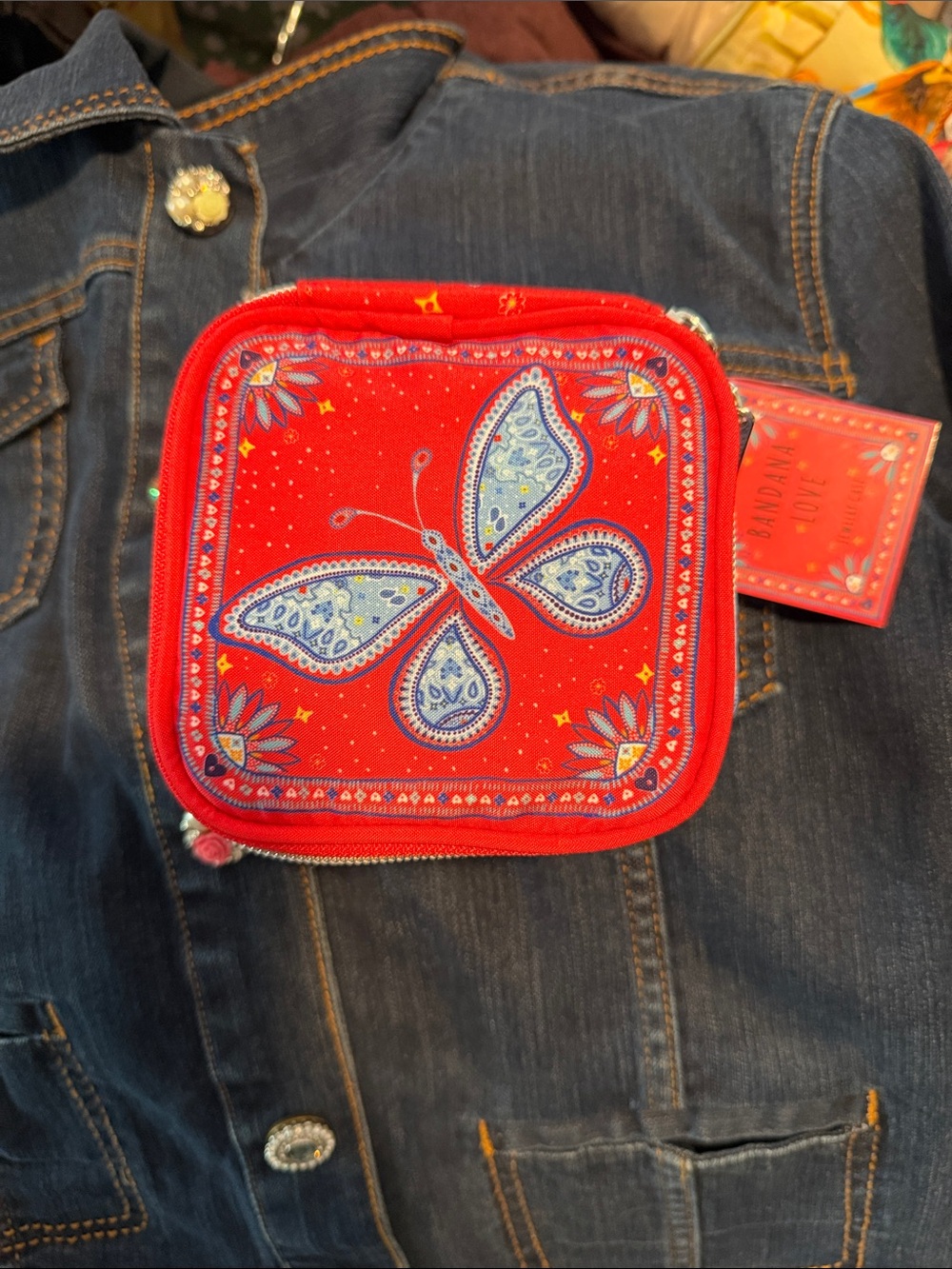 Brighton Bandana Love Jewelry Case